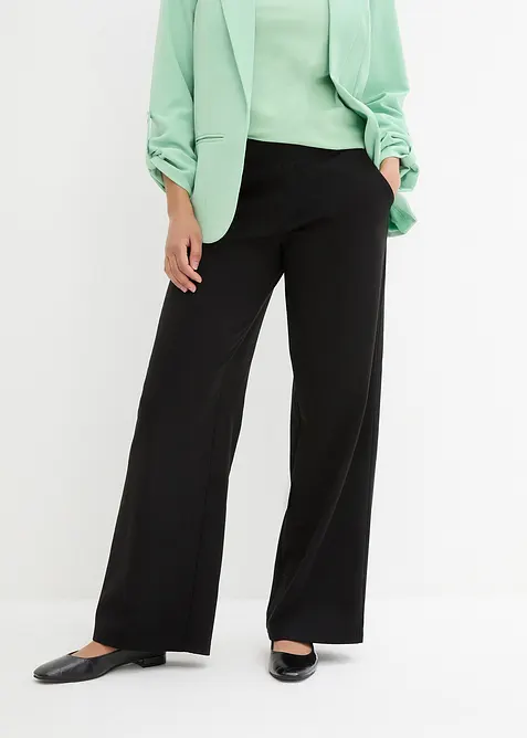 Bukse i Punto di Roma-materiale med komfortlinning, bonprix