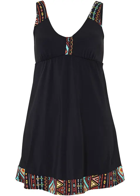 Badekjole, lang st&oslash;rrelse, av resirkulert polyamid, bonprix