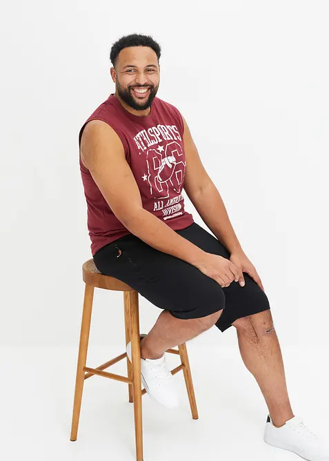 Singlet i bomull (2-pack), bonprix