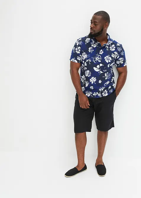 Jersey-poloshirt, kort arm, av økologisk bomull, bonprix