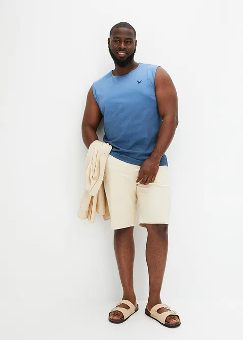 Singlet i ren økologisk bomull, bonprix