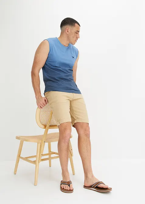 Singlet i ren økologisk bomull, bonprix