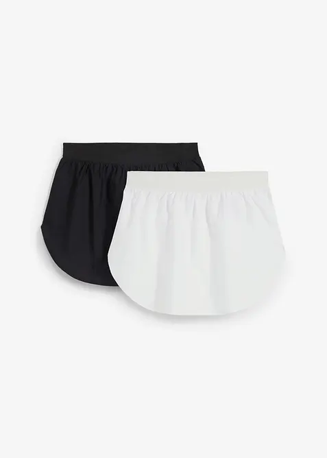 Overdels-forlengelse i bluse-materiale (2-pack), bonprix