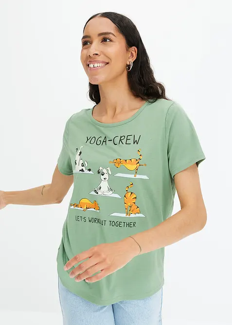 T-skjorte med print, bonprix