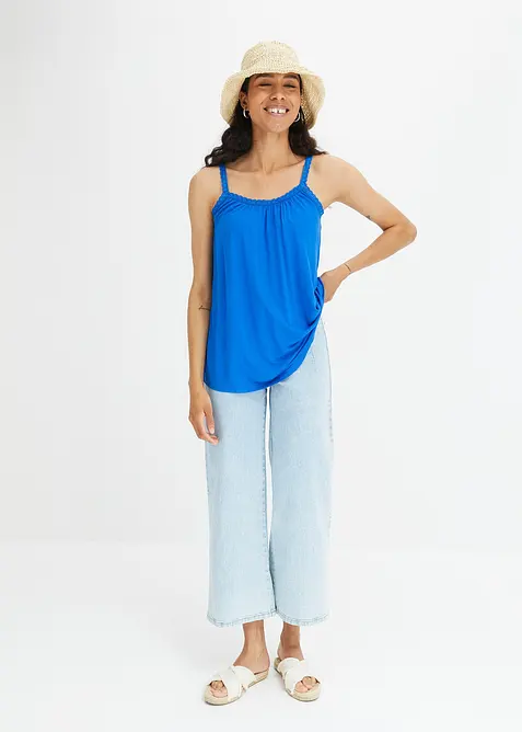 Topp i lett viskose, bonprix