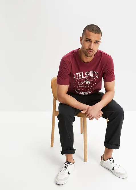 T-skjorte (2-pack) i Regular Fit, bonprix