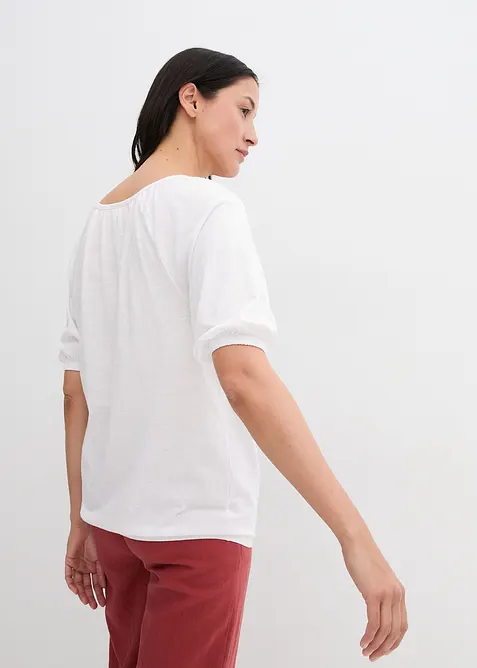 Topp i 100% økologisk bomull, bonprix