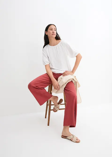 Topp i 100% økologisk bomull, bonprix