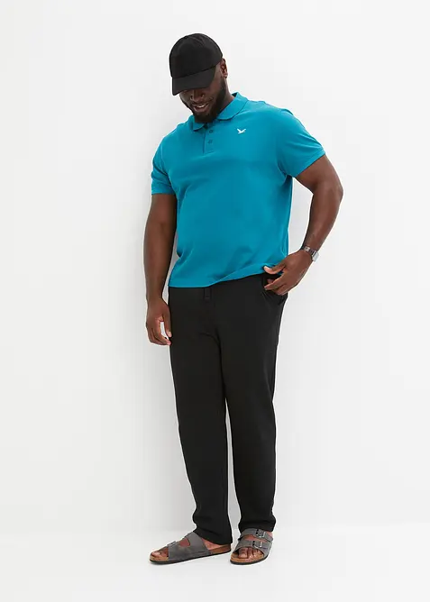 Kortermet poloskjorte (2-pack), bonprix