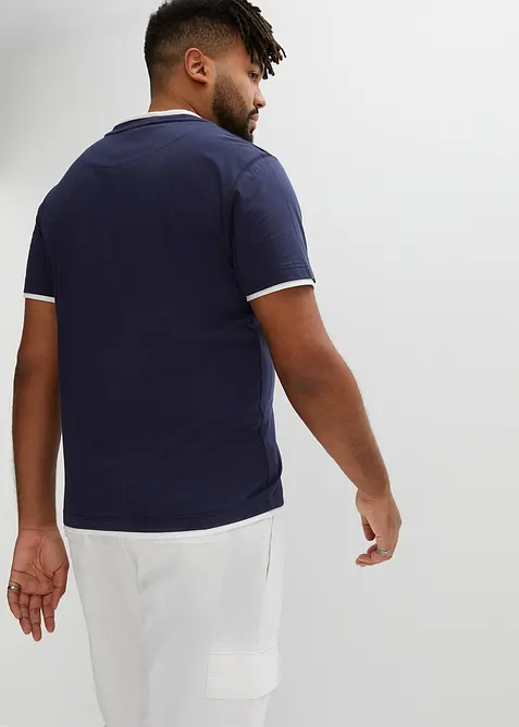 Kortermet shirt (2-pack), bonprix