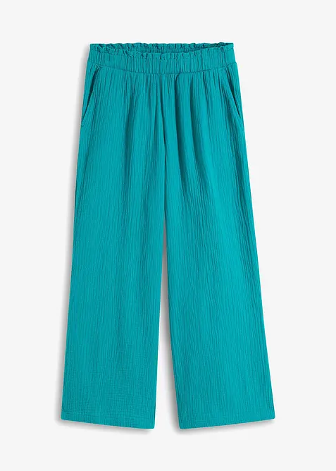 Culottes i bomullsmusselin, bonprix