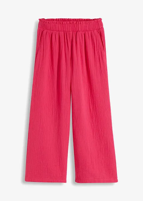 Culottes i bomullsmusselin, bonprix