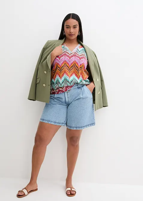 Topp med paljetter, bonprix