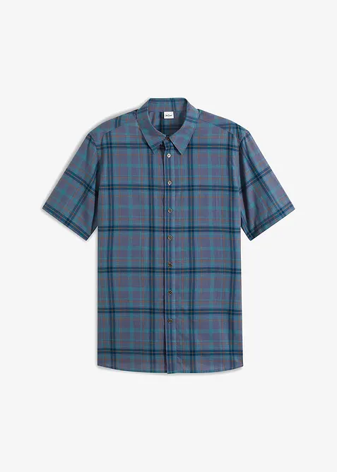 Kortermet skjorte i 100% bomull, bonprix