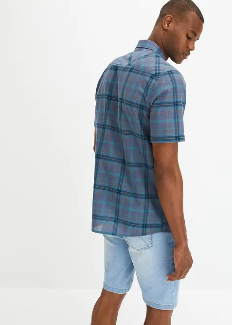 Kortermet skjorte i 100% bomull, bonprix