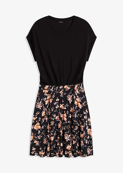 Jerseykjole i viskosemiks, bonprix