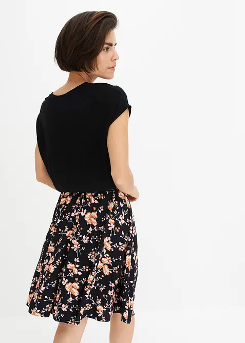 Jerseykjole i viskosemiks, bonprix