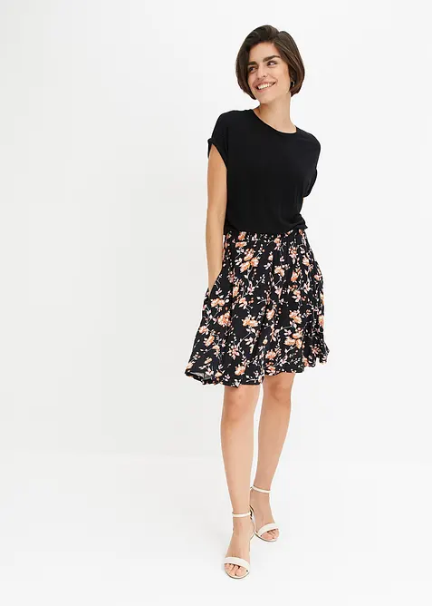 Jerseykjole i viskosemiks, bonprix