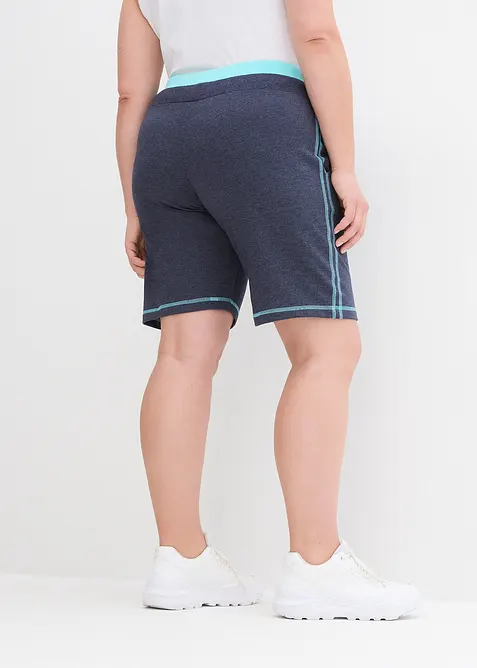 Sweatshorts i bomullsmiks, bonprix