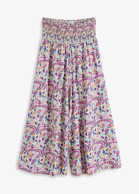 Vid bukse i lett viskose, bonprix