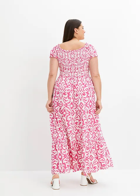 Maxikjole i viskosemiks, bonprix