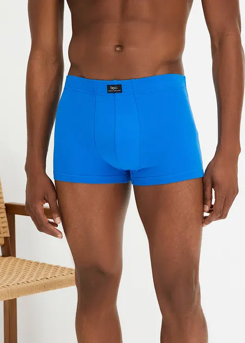 Boksershorts i ettersittende modell med økologisk bomull (3-pack), bonprix