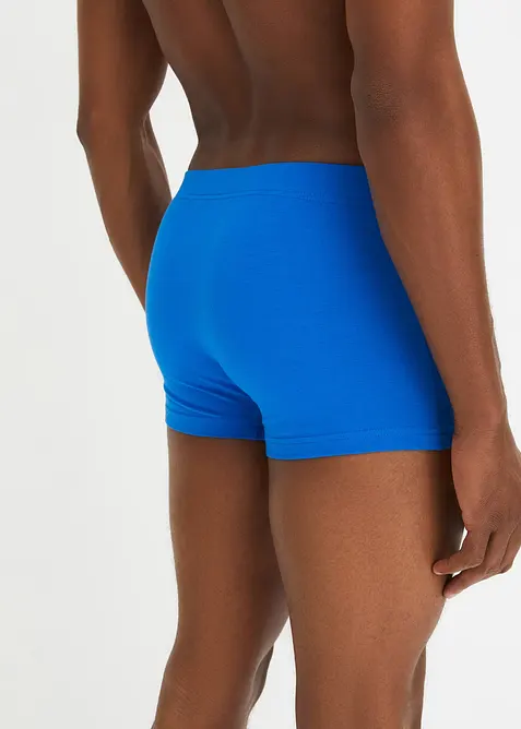 Boksershorts i ettersittende modell med økologisk bomull (3-pack), bonprix