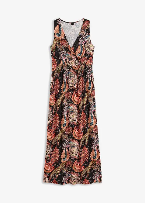 Maxikjole i myk viskosemiks, bonprix