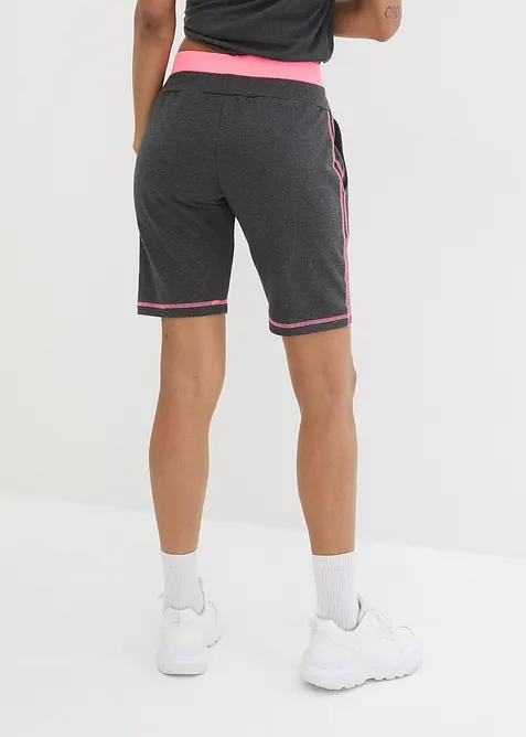 Sweatshorts i bomullsmiks, bonprix