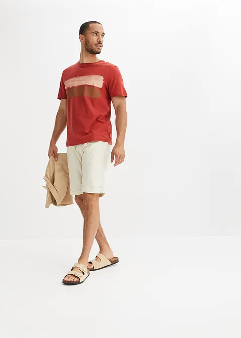 T-skjorte i 100% økologisk bomull, bonprix