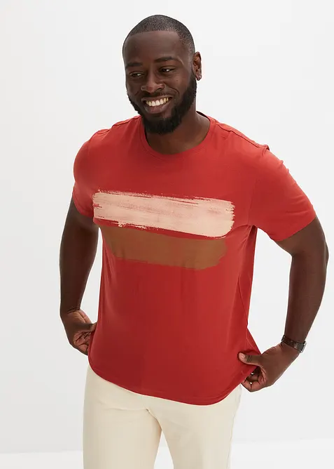 T-skjorte i 100% &oslash;kologisk bomull, bonprix