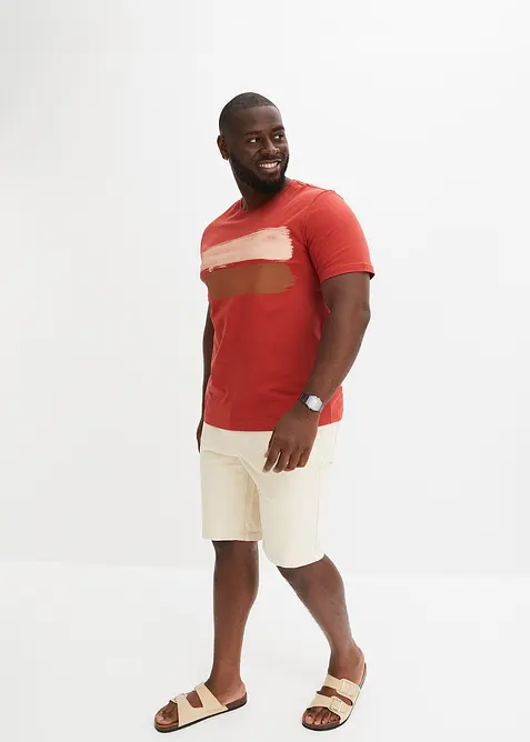 T-skjorte i 100% &oslash;kologisk bomull, bonprix