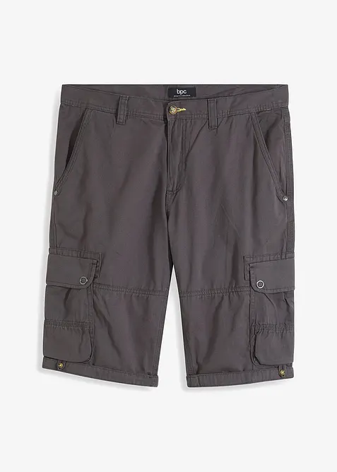 Cargo-bermudashorts i 100% bomull, Regular Fit, bonprix
