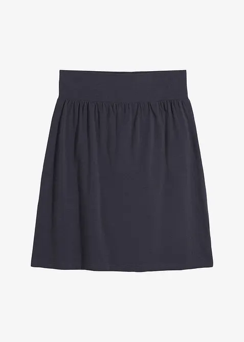 Bukseskjørt av elastisk bomullsmiks, bonprix