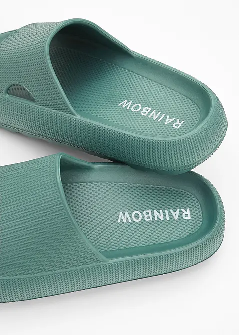 Slip-in sandaler med lett s&aring;le, bonprix