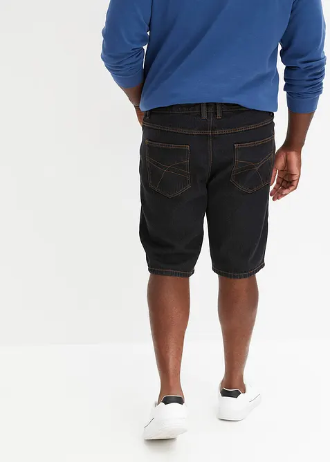 Bermudashorts i denim med komfortlinning, Classic Fit, bonprix