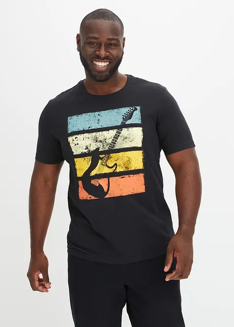 T-shirt i ren &oslash;kologisk bomull, bonprix