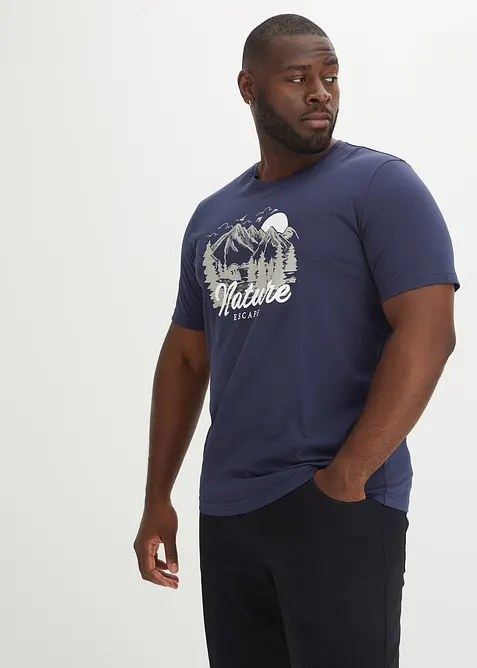 T-skjorte i 100% &oslash;kologisk bomull, bonprix