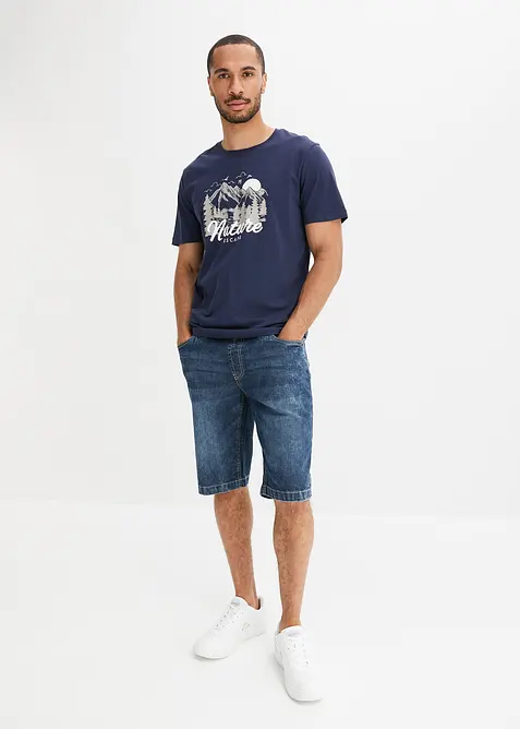 T-skjorte i 100% &oslash;kologisk bomull, bonprix