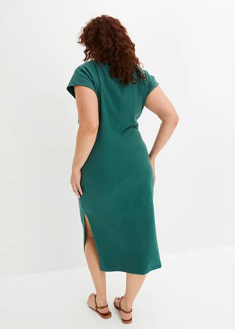 Jerseykjole av bomull med stretch, bonprix