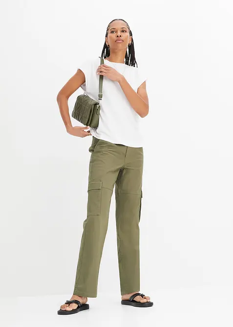 T-skjorte i myk viskose, bonprix