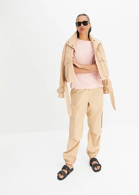 T-skjorte i myk viskose, bonprix