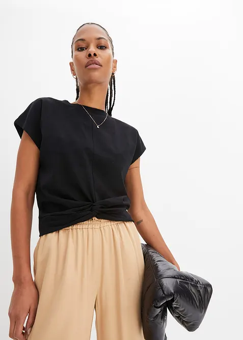 T-skjorte i økologisk bomull, bonprix