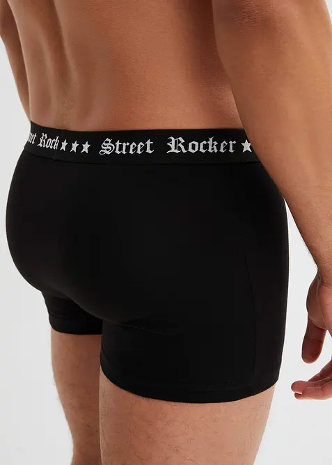 Boksershorts i ettersittende modell (3-pack), bonprix