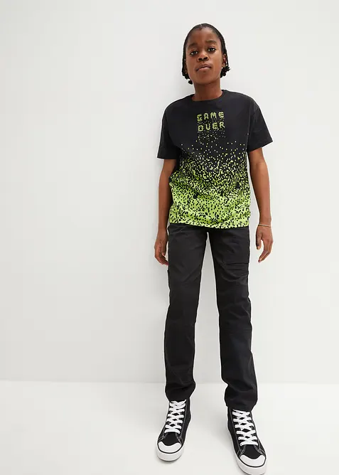 T-skjorte i økologisk bomull, bonprix