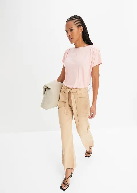 T-skjorte i myk viskose, bonprix