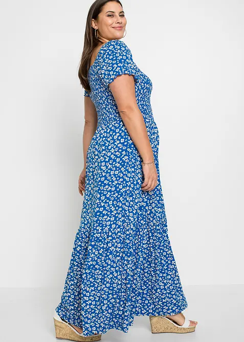 Maxikjole i viskosemiks, bonprix