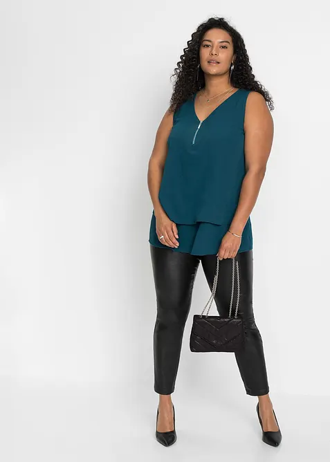 Topp i b&aelig;rekraftig viskose med glidel&aring;s, bonprix