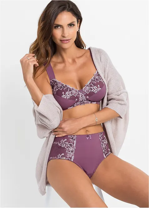 BH uten spiler med vatterte skulderb&aring;nd (2-pack), bonprix