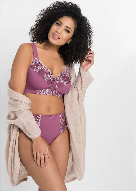 BH uten spiler med vatterte skulderb&aring;nd (2-pack), bonprix